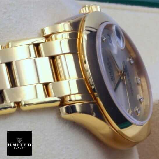 Rolex PearlMaster Gold Diamond 81208 Replica in the rolex box