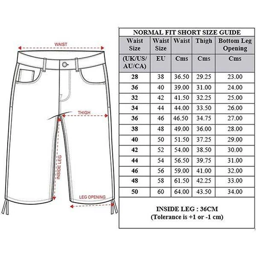 Enzo Mens Shorts Cargo Combat Work Shorts Pockets Knee Length Denim Half Pants - Picture 2 of 41