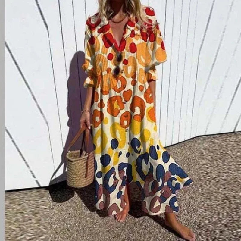 Jessy Luxe Boho Maxi Dress