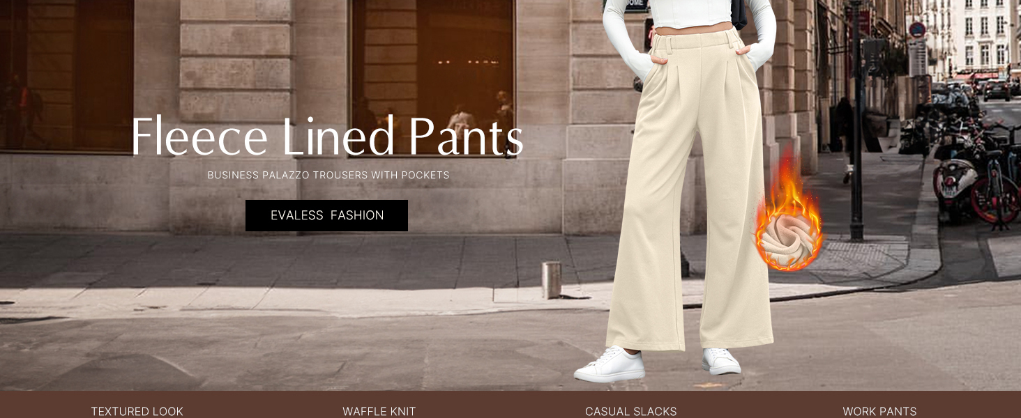 Wide Leg Pants for Women