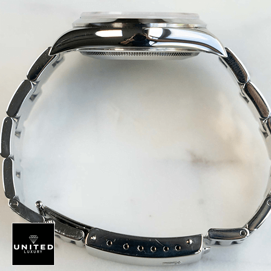 Rolex Air K?ng 14000 Stainless Steel Bracelet Replica leftside view