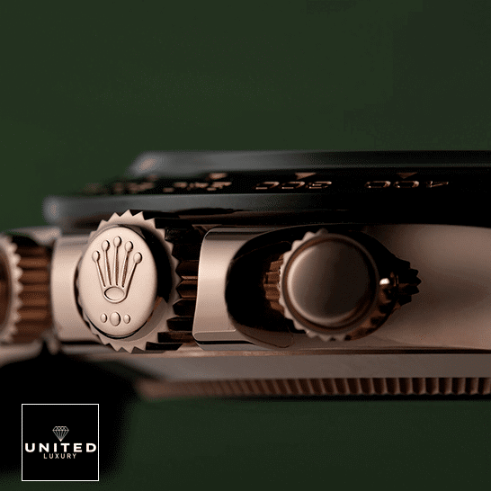 Rolex Daytona Cosmograph 116515LN Rose Gold Button & Crown Pusher Replica