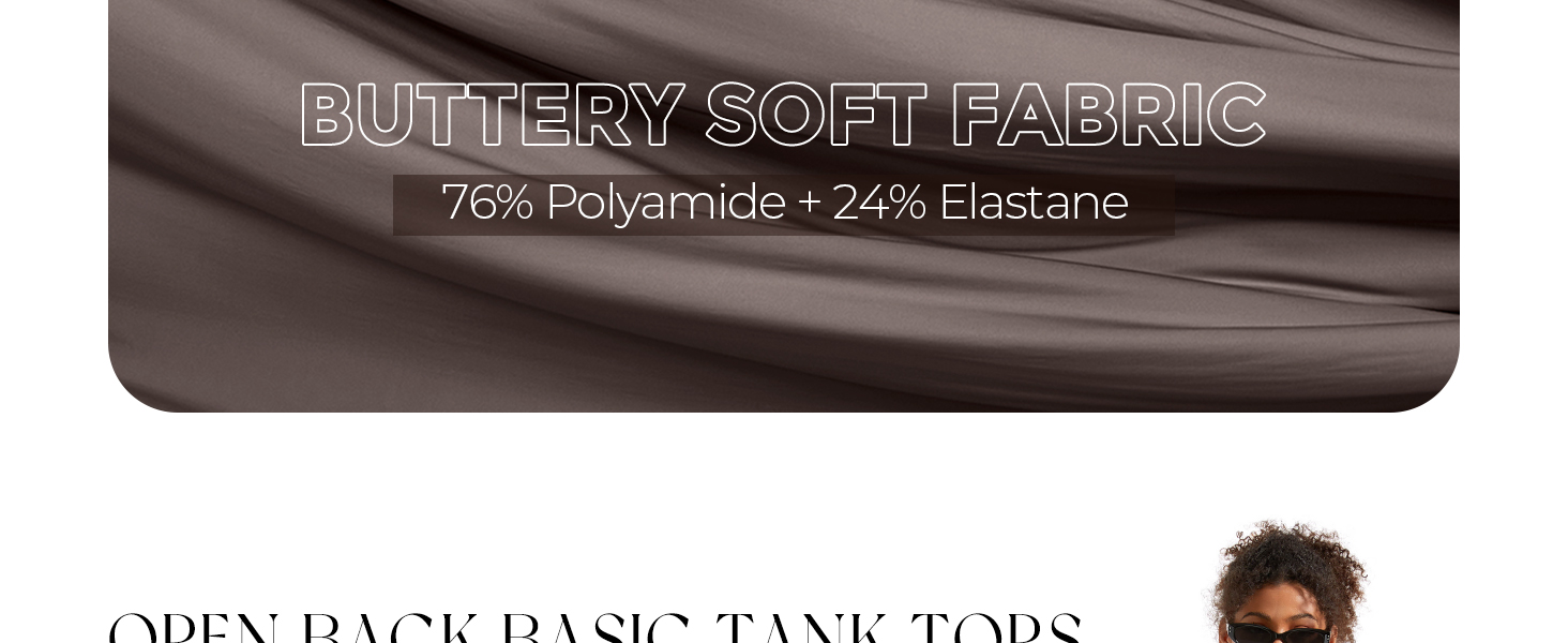 open back tops for women